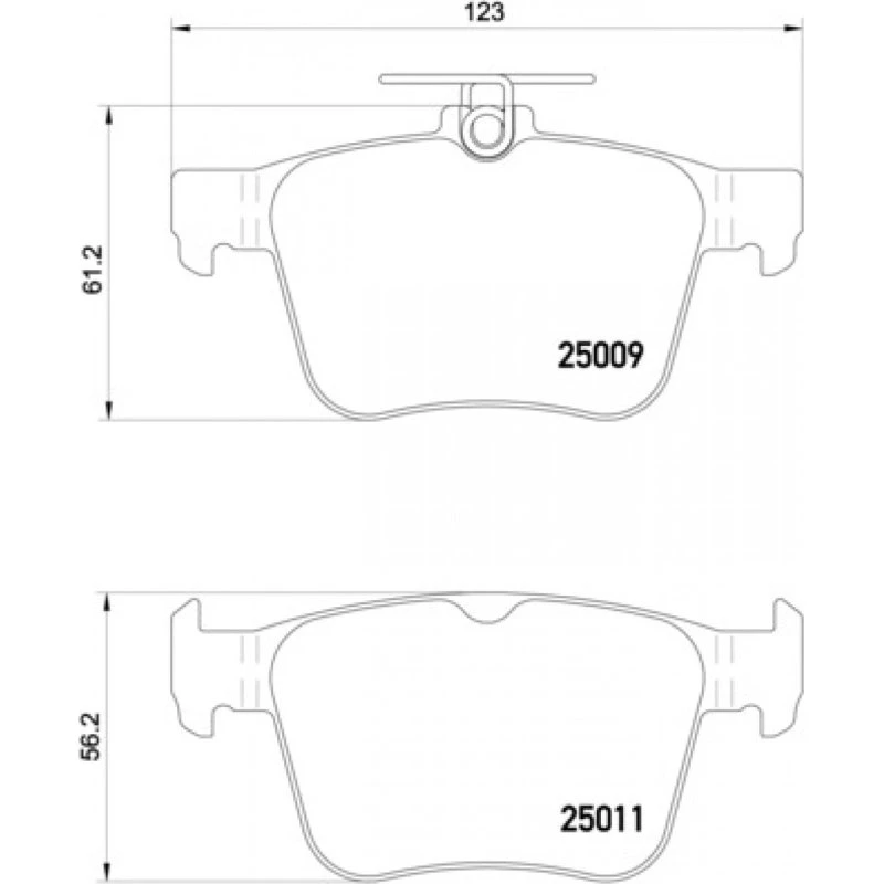 Brembo Bremseklodser P 85 124, bagaksel, Prime-serie