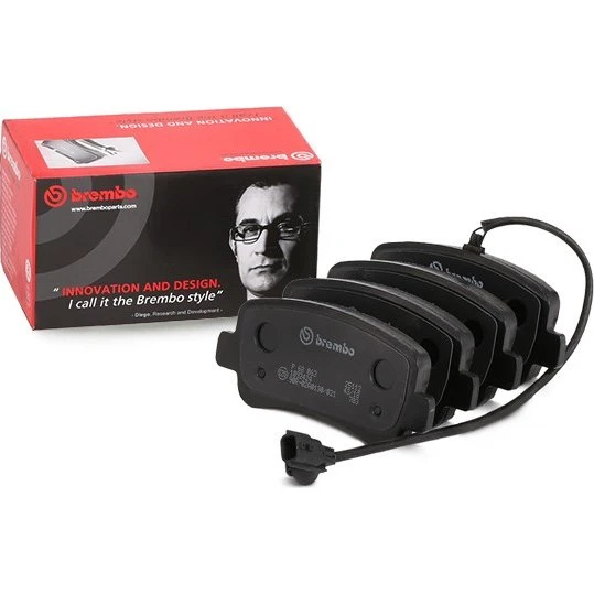 Brembo Bremseklodser P 68 063, 129x18x60 mm, bagaksel, Prime-serie