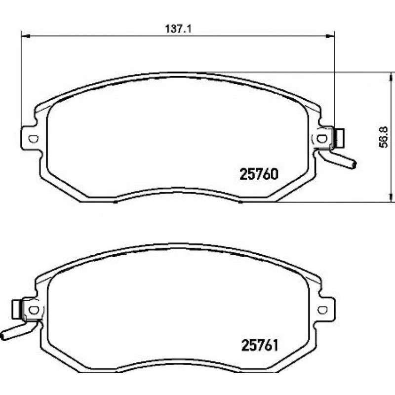 Brembo Bremseklodser P 78 021, 26296, Prime-serie, foraksel