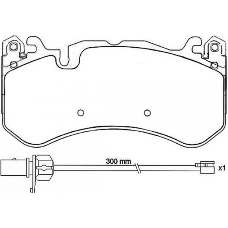 Brembo Bremseklodser P 50 127 for Audi A6 C6/C7, Mercedes-Benz