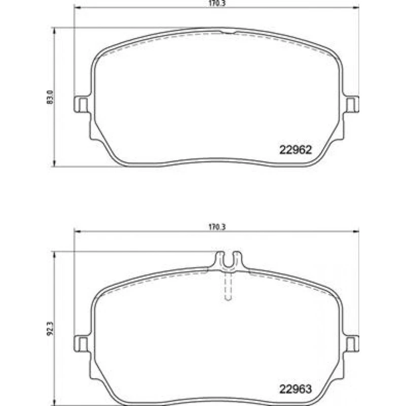 Brembo Bremseklodser P 50 149 til Mercedes-Benz GLE/GLS