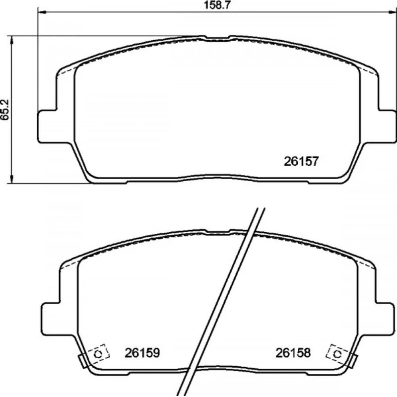 Brembo Bremseklodser P 30 116 til Hyundai Santa Fe IV & Kia Sorento III