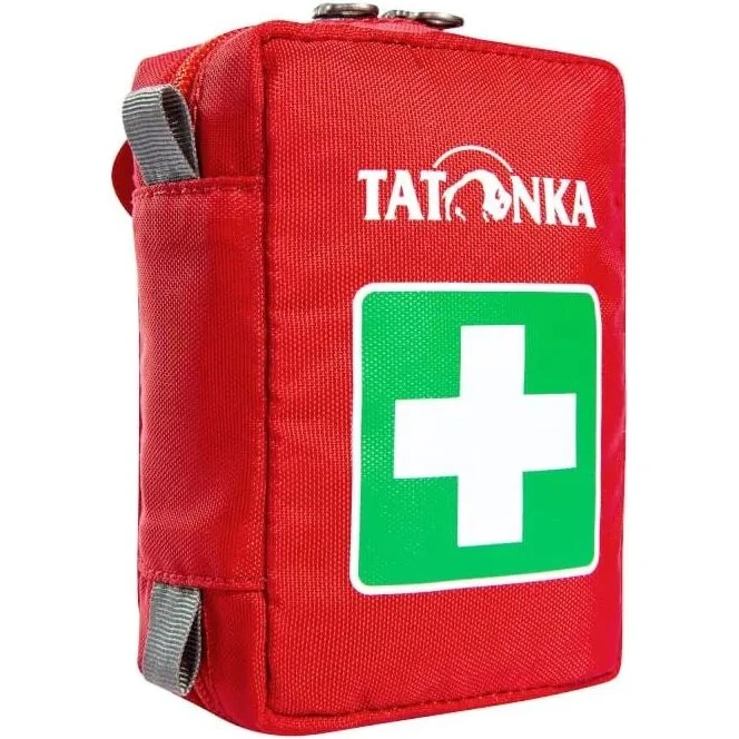 Tatonka First Aid XS - Rød kompakt førstehjælpspose 10x7x4 cm