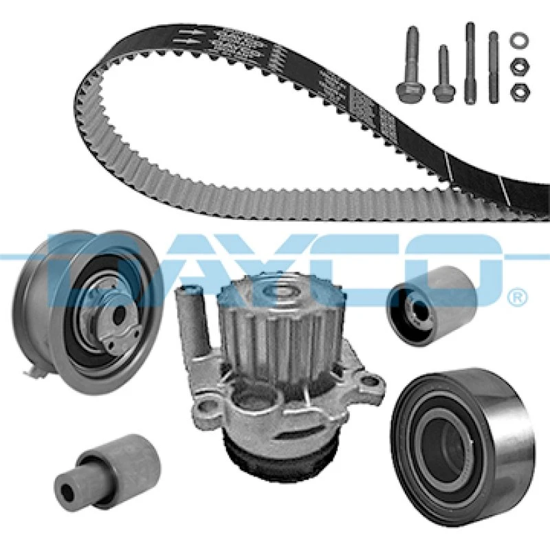 DAYCO KTBWP3600 Vandpumpe + Tandremssæt for VW, Audi, Skoda