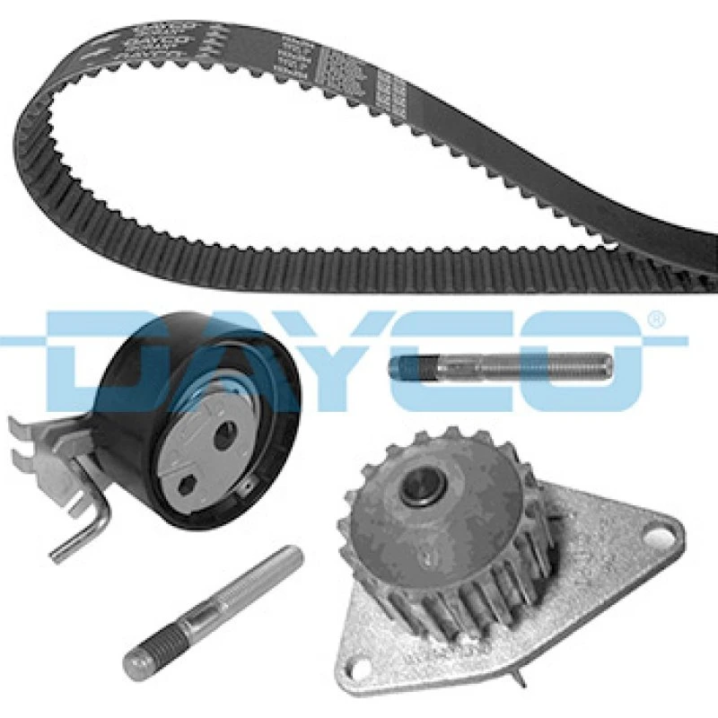 DAYCO KTBWP3361 Vandpumpe + Tandremssæt for FIAT, PEUGEOT, CITROËN