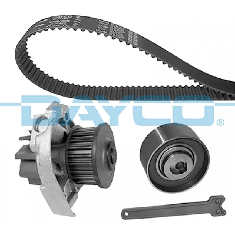 DAYCO KTBWP4662 Vandpumpe + Tandremssæt for FORD, FIAT, JEEP