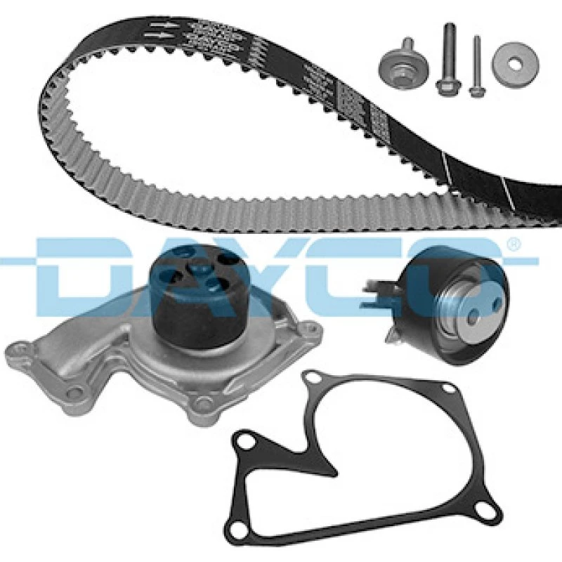 DAYCO KTBWP5322 Vandpumpe + Tandremssæt for Renault, Nissan, Dacia