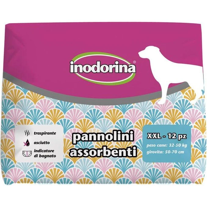Inodorina Engangsbleer XXL 50-70 cm, 12 stk.