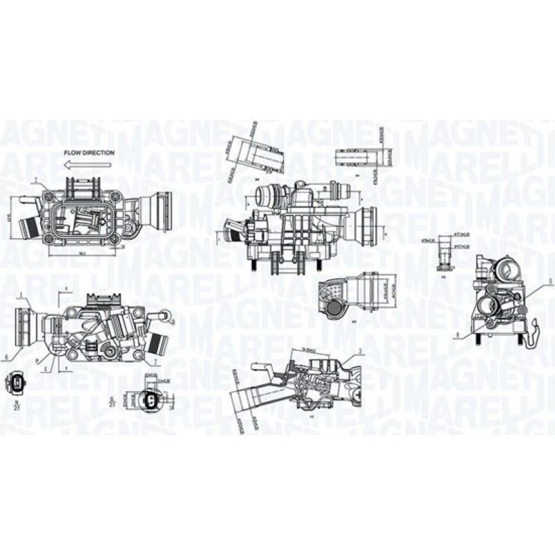 MAGNETI MARELLI Termostat 352317005080, 92°C, til OPEL, PEUGEOT, CITROËN