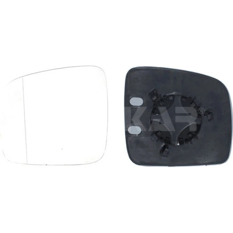 ALKAR Spejlglas 6401985, venstre, udvendigt, til VW Caddy III & Transporter T5