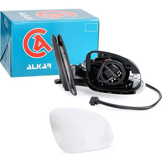 ALKAR Sidespejl 6128128 elektrisk med blinklys, højre