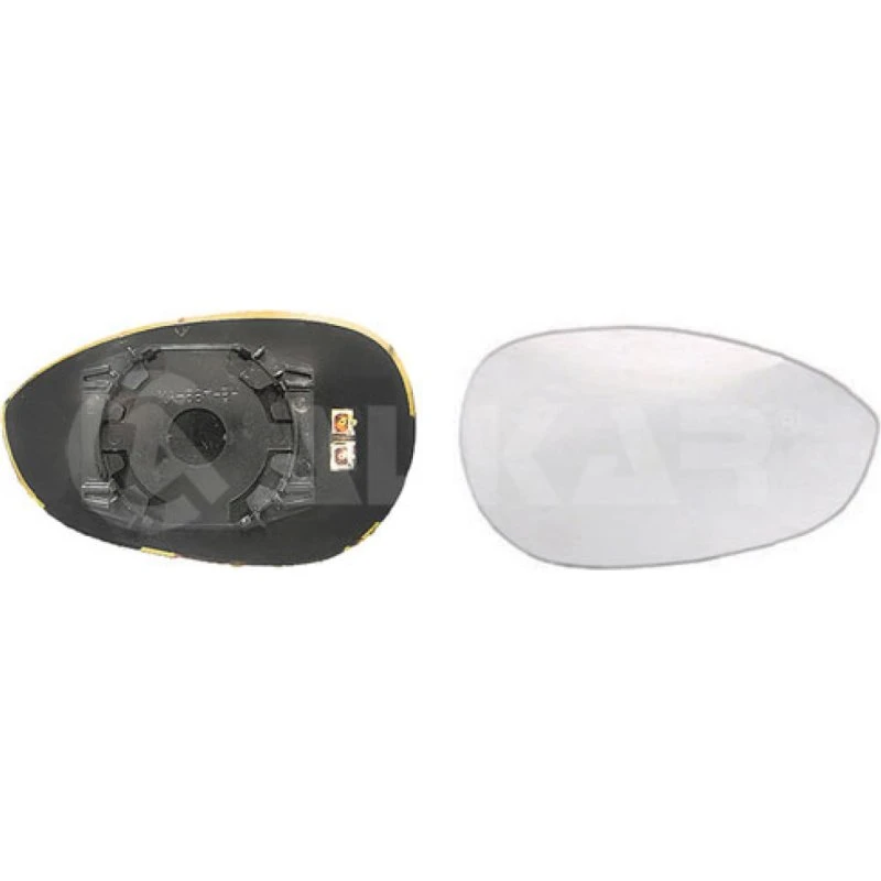 ALKAR 6412547 Spejlglas, udvendigt, til FIAT & Abarth