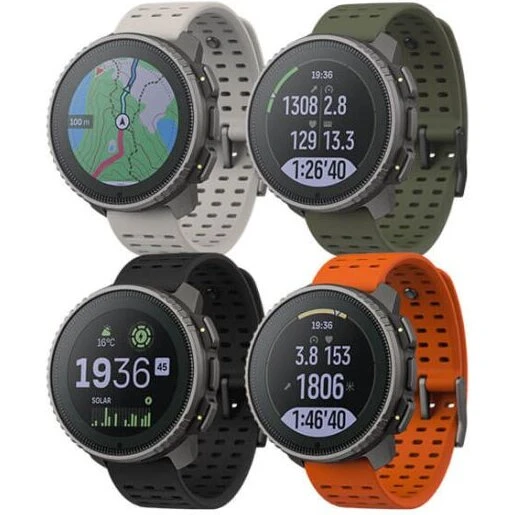 Suunto Vertical Titanium Solar 49 mm – Sort