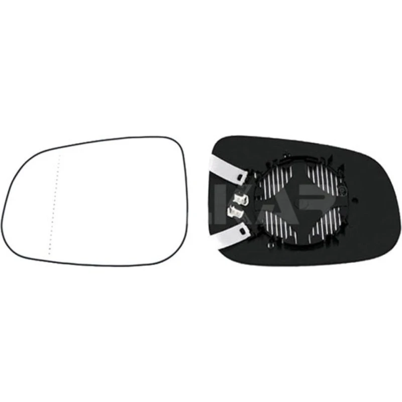 ALKAR 6471598 Spejlglas, udvendigt, til VOLVO C30, S40 II, V60 I osv.
