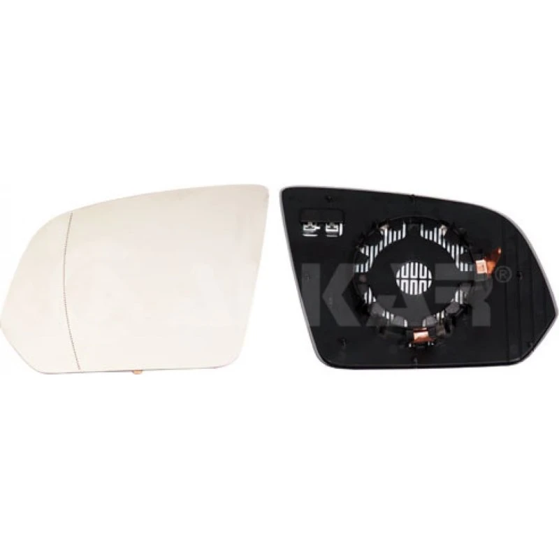 ALKAR Spejlglas 6471711, udvendig, til MERCEDES-BENZ