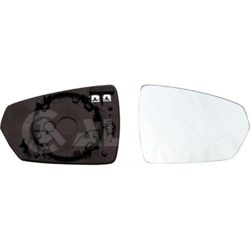 ALKAR Spejlglas 6432744, udvendig, opvarmet, konveks