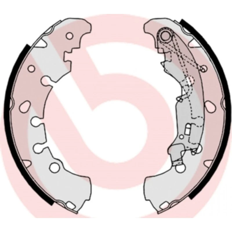 Brembo Bremsebakkesæt S 23 530 4241N7, 4241P3, 77363855