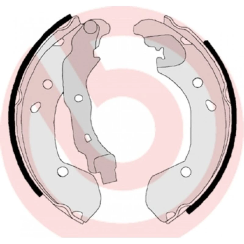 Brembo Bremsebakkesæt S 56 510 til Renault, Nissan, Lada