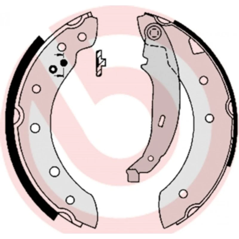 Brembo Bremsebakkesæt S 61 520 til Renault, Peugeot, Citroën