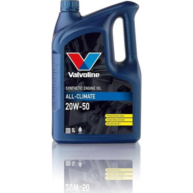 Valvoline 20W50 All-Climate 5L Motorolie