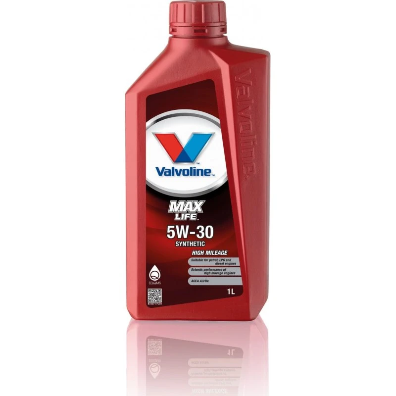 Valvoline MaxLife 5W-30 1L Syntetisk Motorolie for VW, Mercedes-Benz, Opel