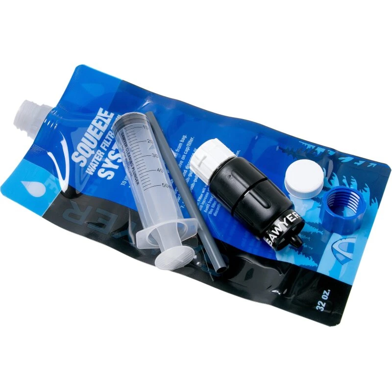 Sawyer Micro Squeeze vandfilter – ultralet 57 g, inkl. 1L pose