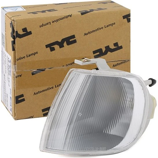 TYC Blinklys 18-3588-15-2, hvid, ECE-godkendt