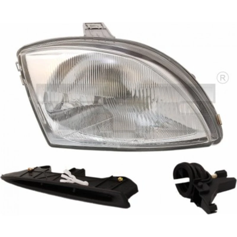 TYC Forlygte 20-5736-08-2 H4, ECE-godkendt, til FIAT Seicento/600