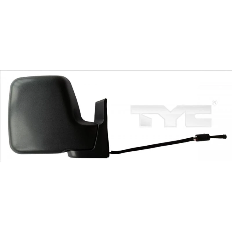 TYC 305-0027 Udvendigt spejl, sort, ECE-godkendt