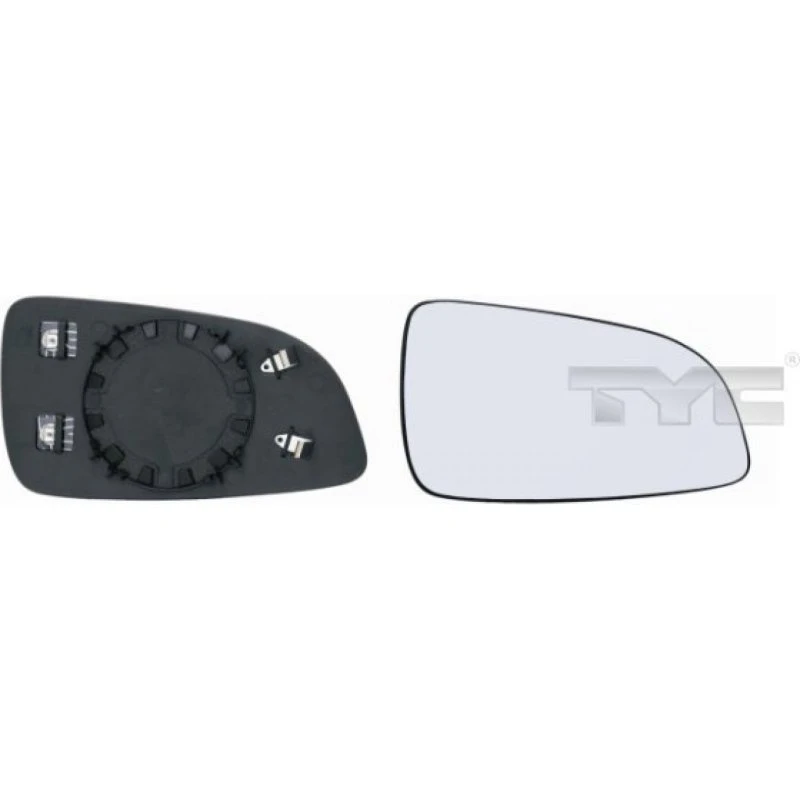 TYC Spejlglas, udvendigt, OPEL Astra H