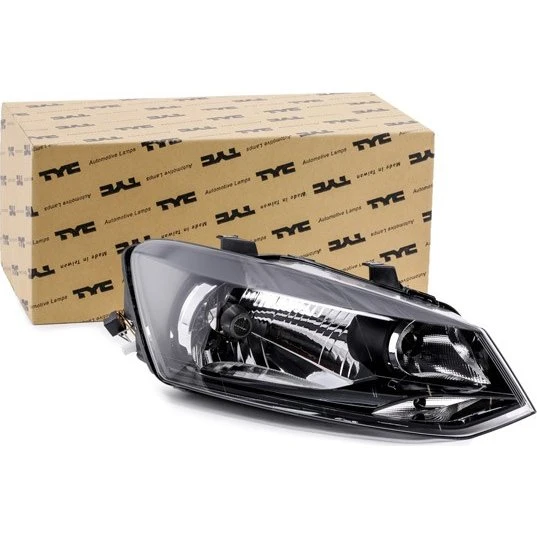 TYC Forlygte 20-12033-05-2 H4 ECE-godkendt til VW Polo V