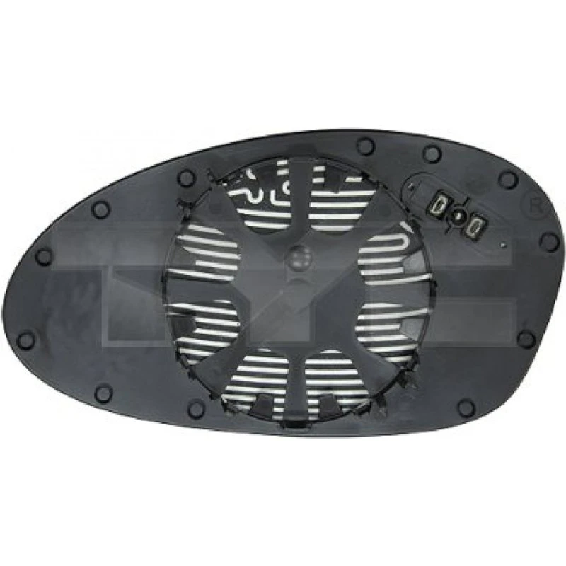 TYC Spejlglas 303-0096-1, venstre, udvendigt, til BMW 1, 3-serie