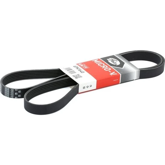 GATES Kilerem 6PK1640, sort, 21 mm, 1640 mm, Micro-V