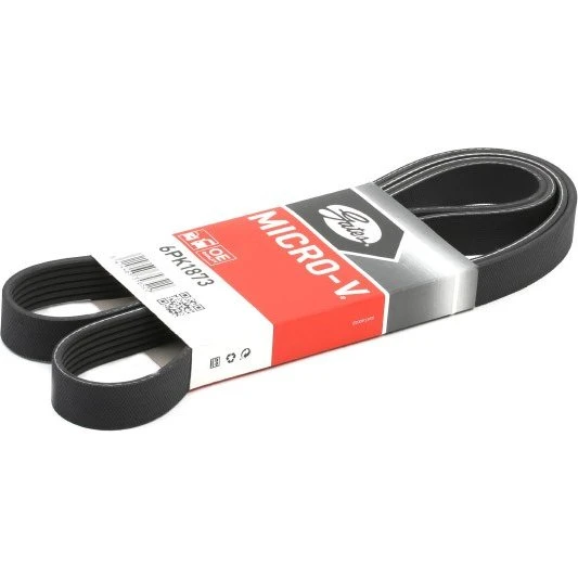 GATES Kilerem 6PK1873, sort, 21 mm, 1873 mm