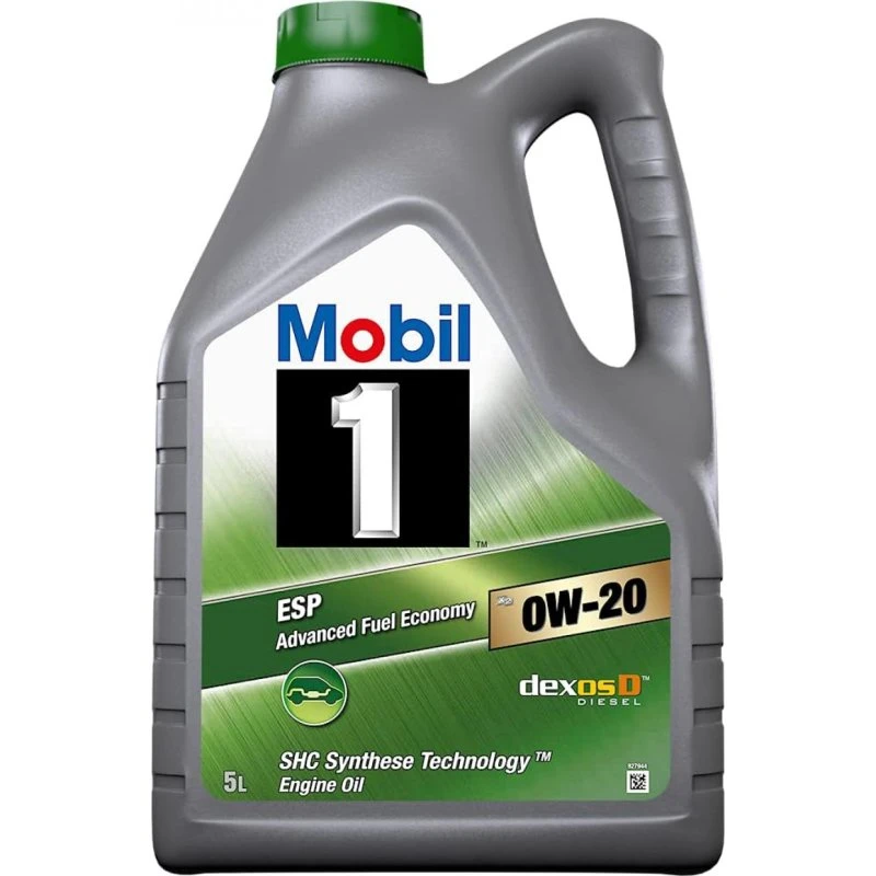 MOBIL 0W-20 ESP X2 5L Syntetisk Motorolie