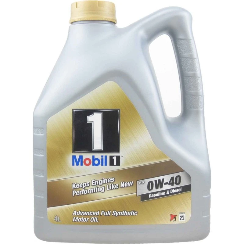 MOBIL 1 FS 0W-40 4L Motorolie til VW, Mercedes, Opel
