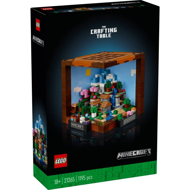 LEGO® Minecraft Crafting Table 1195 dele, 15. Jubilæum