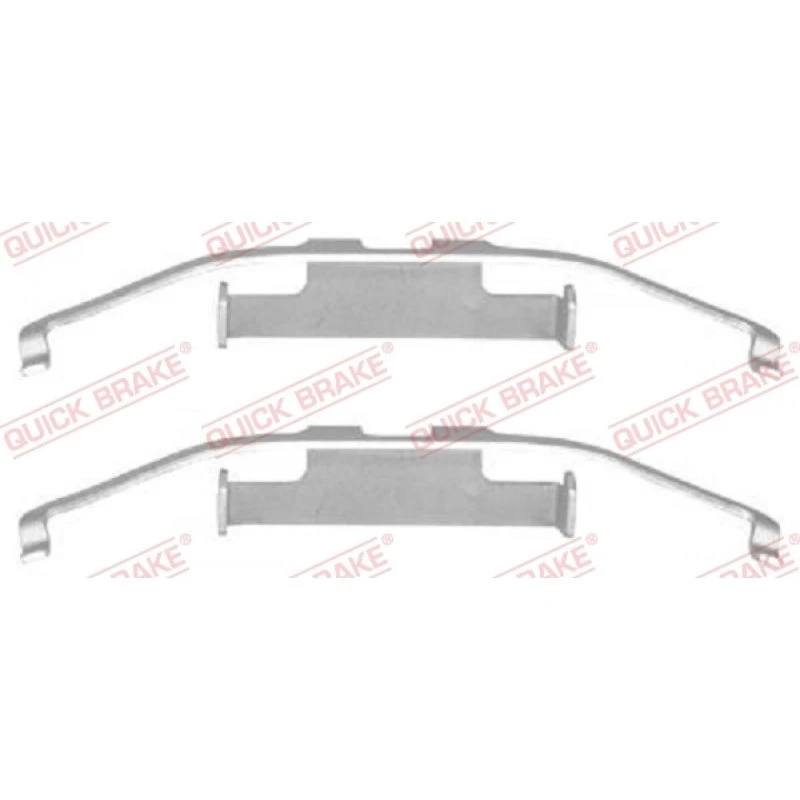 QUICK BRAKE Skivebremsebelægning 109-1097 til BMW, MINI, MG