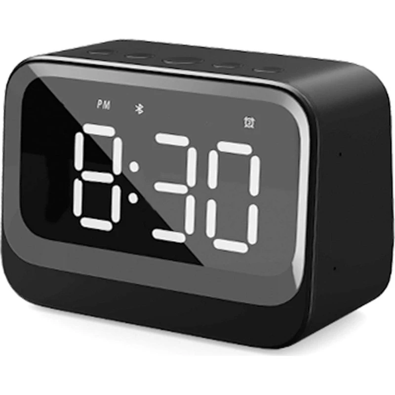 Denver EC-54B Bluetooth-vækkeur med højttaler, sort
