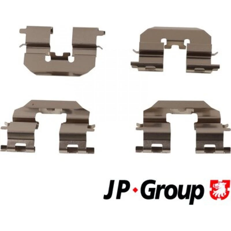 JP GROUP Skivebremsebelægning 3564003710 til Hyundai, Kia, Peugeot