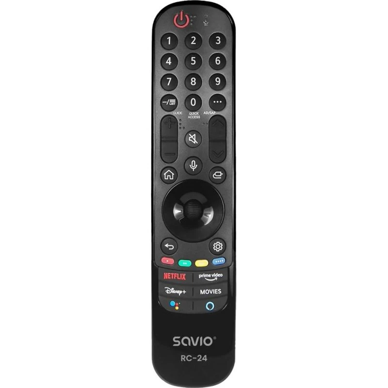Savio RC-24 Fjernbetjening til LG TV, Universal IR Trådløs