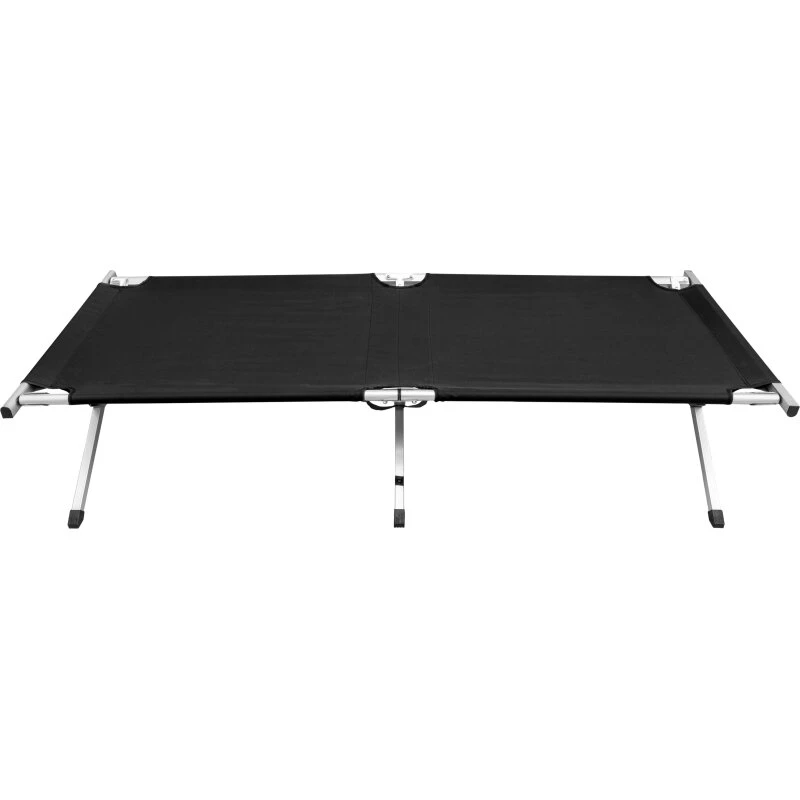 Mil-Tec US Style feltseng sammenklappelig 190x65 cm, sort