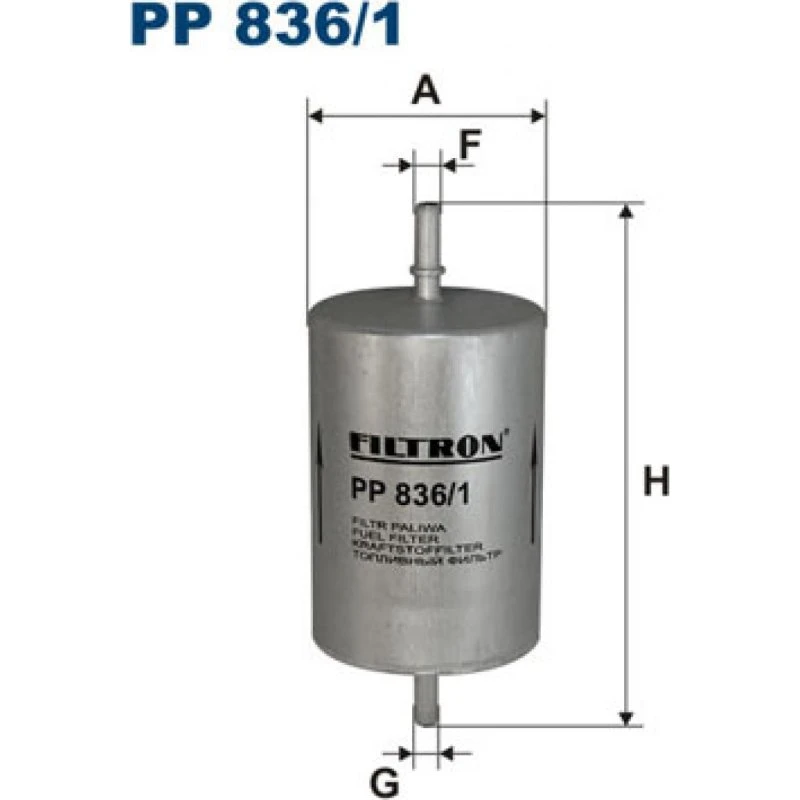 FILTRON PP 836/1 Brændstoffilter