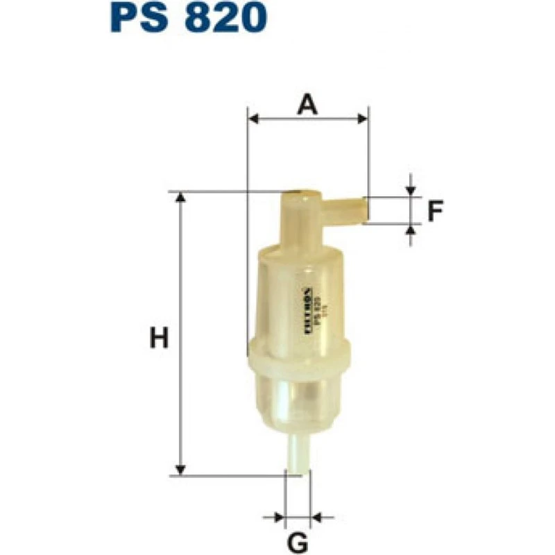 FILTRON Brændstoffilter PS 820, 450152600, A0014776601