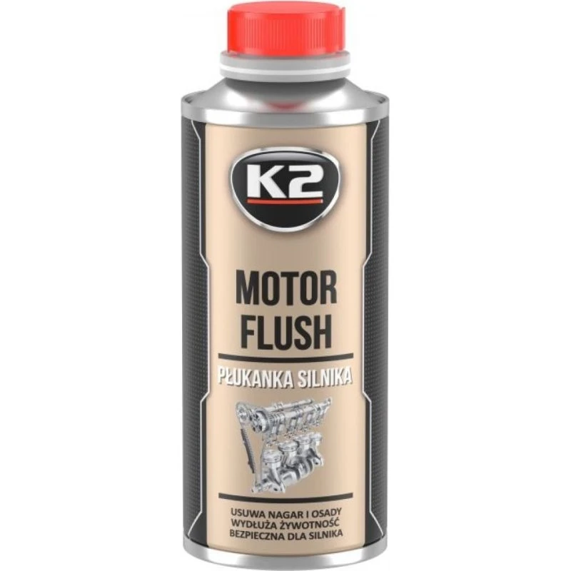 K2 Motor Flush 250ml – Effektiv motorrens for renere motorolie