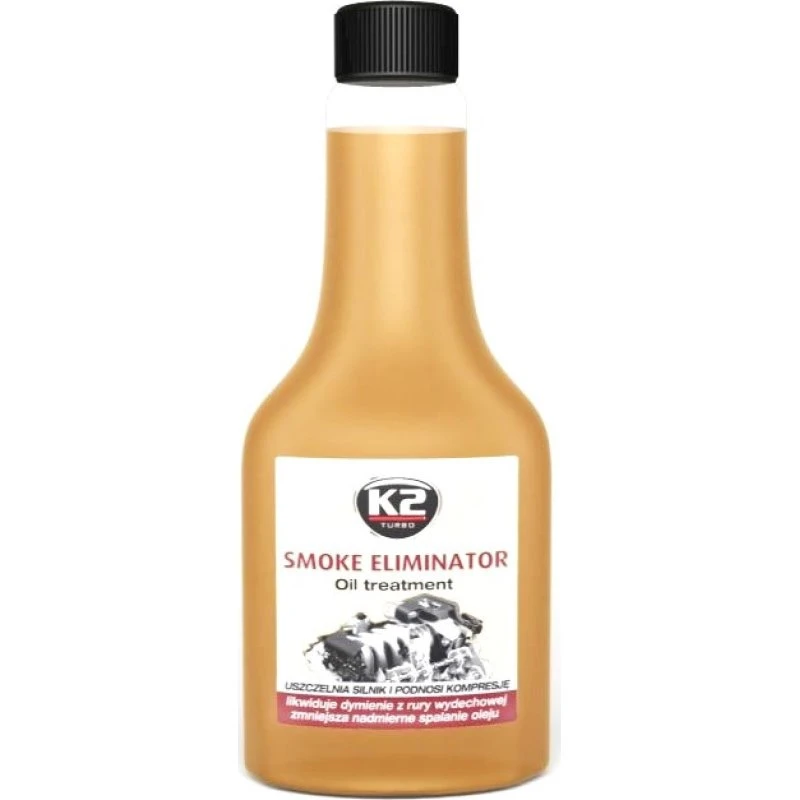 K2 Motorolieadditiv T351 355ml – Stop røg i bilens motor