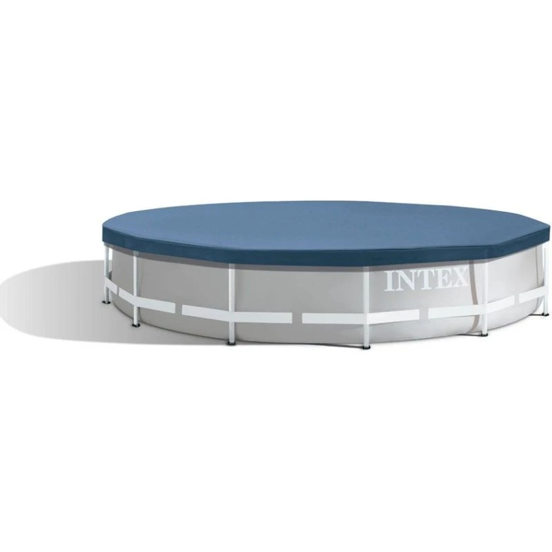 Intex Pool Cover 366 cm, runde, blå/grøn/marineblå