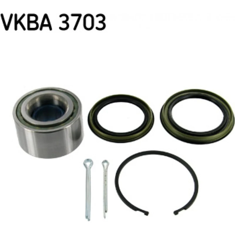 SKF Hjullejesæt VKBA 3703 til NISSAN Micra II (2 stk)