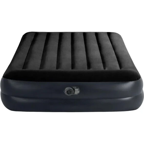 Intex Dura-Beam Queen luftmadras 152x203x42 cm med indbygget pumpe