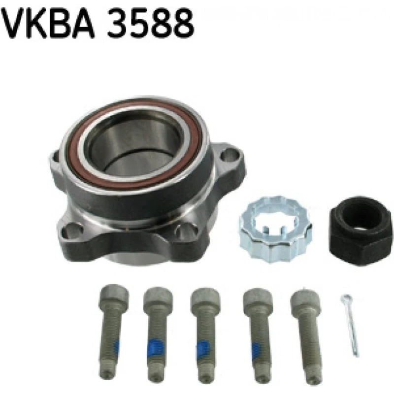 SKF VKBA 3588 Hjullejesæt, 2 stk, foraksel
